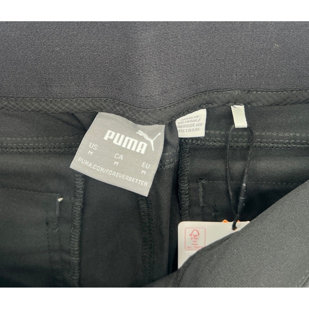 NEW Puma Womens Black Golf Shorts UPF 50 Performance Stretch Athletic Size M - Picture 4 of 9